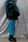 WINDOWSEN Patchwork Sweatpants WA21-G4-01-C2 White & Blue PW9